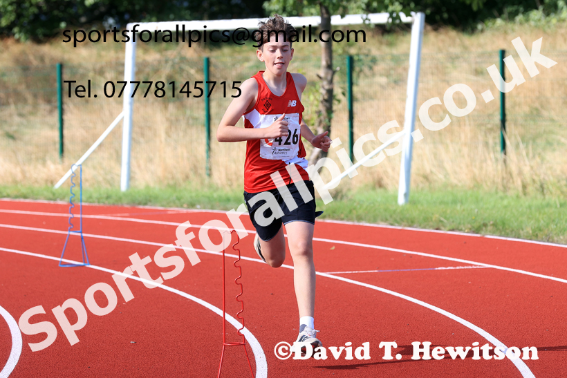 Boys Under-14s, 2026 Northern Mens 6 and Womens 4 Stage and Youngsters Relays, Silksworth, Sunderland. Photo: David T. Hewitson/Sports for All Pics
